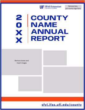 Thumb Extension County Annual Report Template Less Ink Option