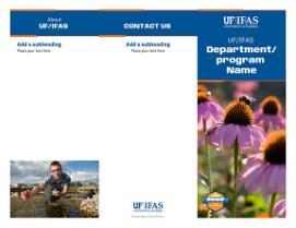 IFAS Trifold Brochure + Food is Our Middle Name Badge Thumb