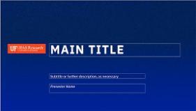 Research Slide Template
