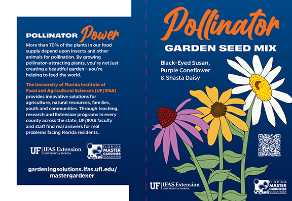Master Gardener Volunteer Seed Packet Sample